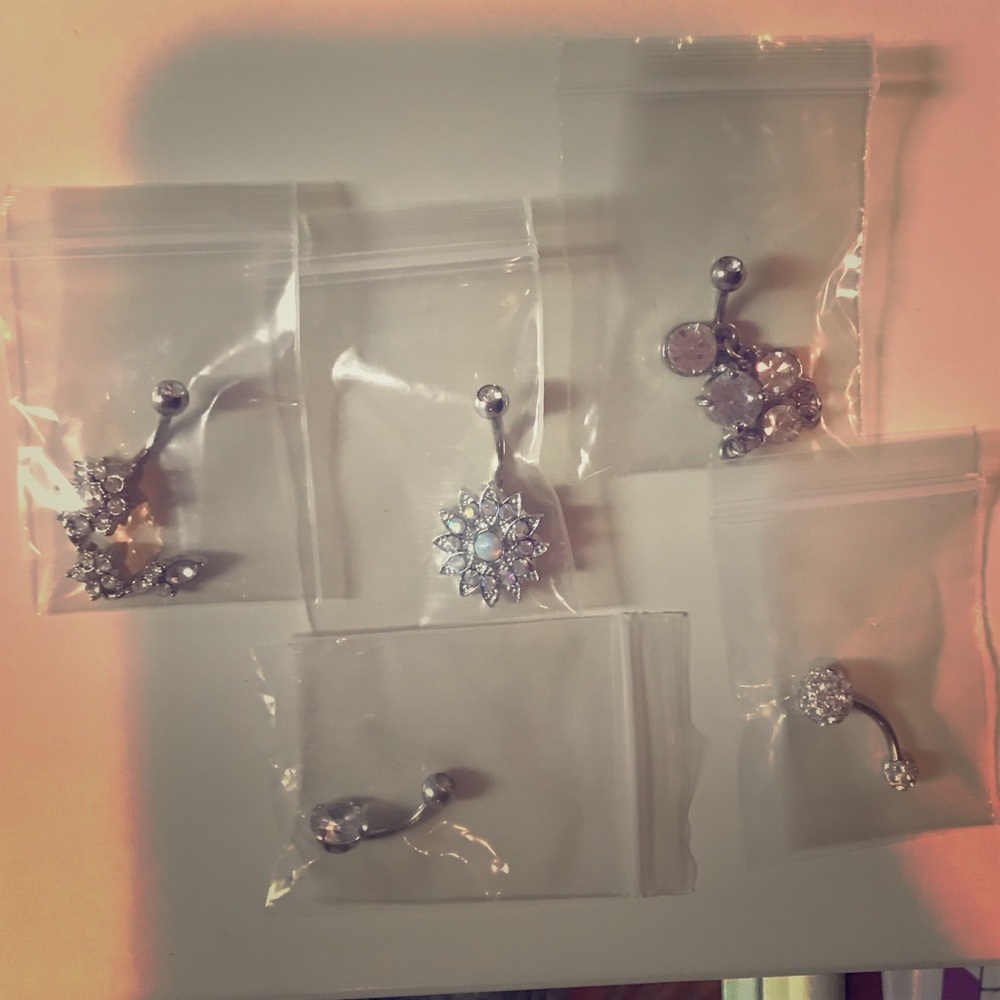 NWT Belly Button Rings